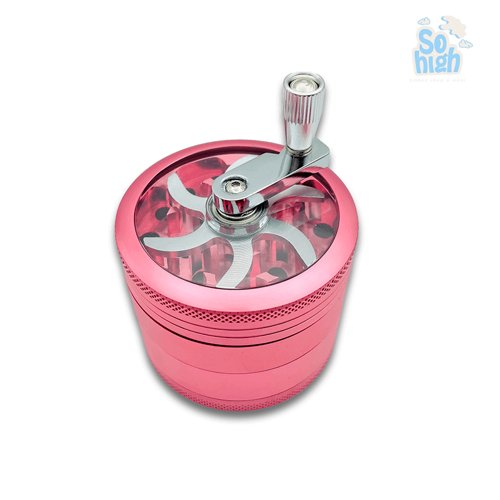 Grinder Hornet Metalico Rosa