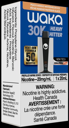 Vape Waka Peach Mango Watermelon