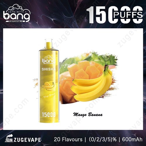 Vape Bang 15000 Puffs Strawberry Banana